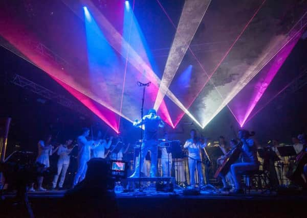 Charles Hazelwood at Glastonbury by Lily Holman