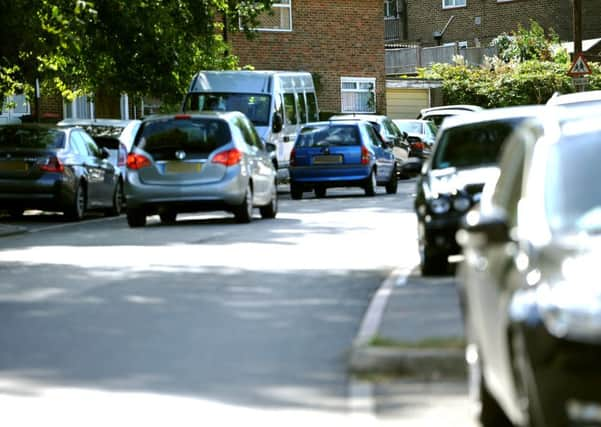 Cars clogging up Southgate Drive