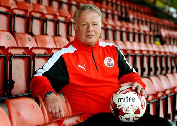 Sky Bet League 2 side Crawley Town FC have appointed former Chelsea and Arsenal coach Dermot Drummy as their new manager on a two-year deal. Pic Steve Robards SR1612128 SUS-160429-141622001