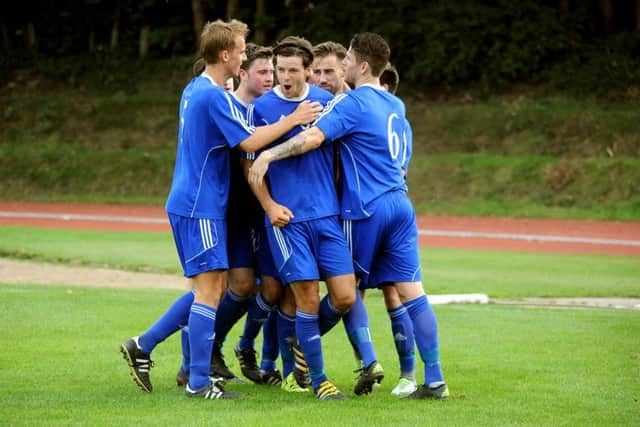 Football, Southern Combination League, Premier Division: Broadbridge Heath v Eastbourne Town.  Pic Steve Robards  SR1628253 SUS-160926-131604001