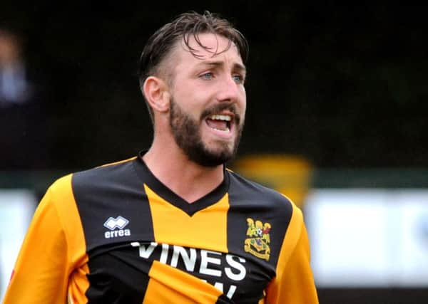 Football: Ryman League South Division: Three Bridges v Molesey. Jamie Crellin.  Pic Steve Robards  SR1626503 SUS-161209-113849001