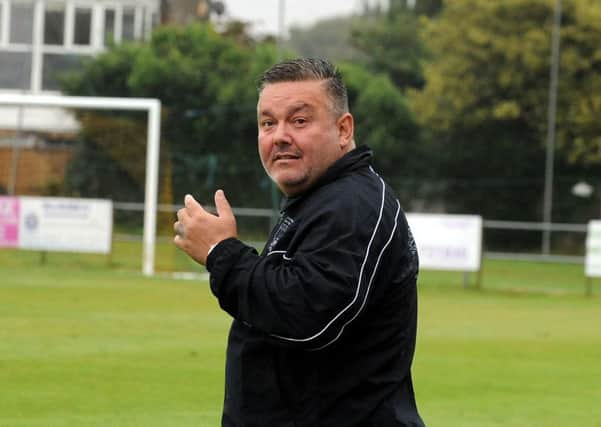 Littlehampton Town Football Club boss Ady Baker. Picture: Kate Shemilt KS16000949