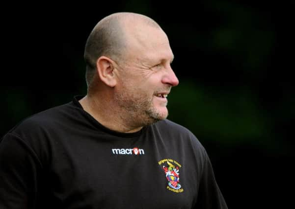 Burgess Hill Town FC v Folkestone. Ian Chapman, Manager. Pic Steve Robards SR1625029 SUS-160830-113812001