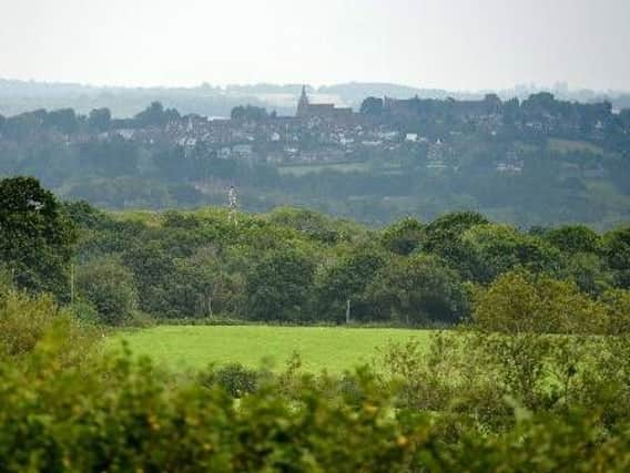 View from the Vines Corner site