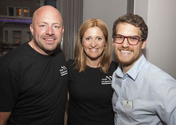 Chris and Elaine Goodman of Focus Group with James Bloomfield from St Wilfrids Hospice