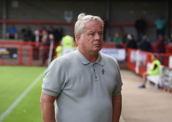 Dermot Drummy. Crawley v Barnet. Picture by Phil Westlake SUS-160823-072421001