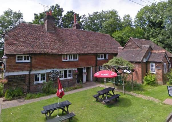 Oak Inn site in Ardingly (photo from Google Maps Street View). SUS-160710-121448001