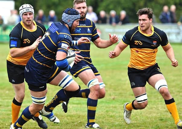 Charlie McGowan in action for Raiders against Canterbury