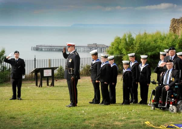 Hastings Week: Opening Ceremony in the grounds of Hastings Castle. SUS-160910-063433001