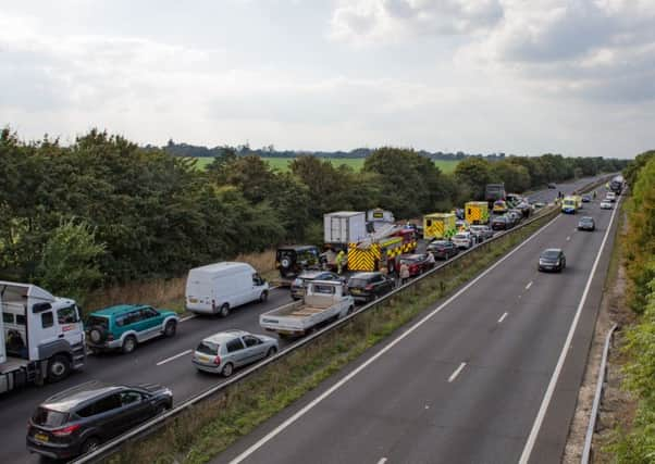 The driver of the lorry died at the scene, police said. Picture: youreventphotography.uk