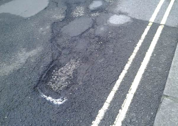 Compensation for pothole problems