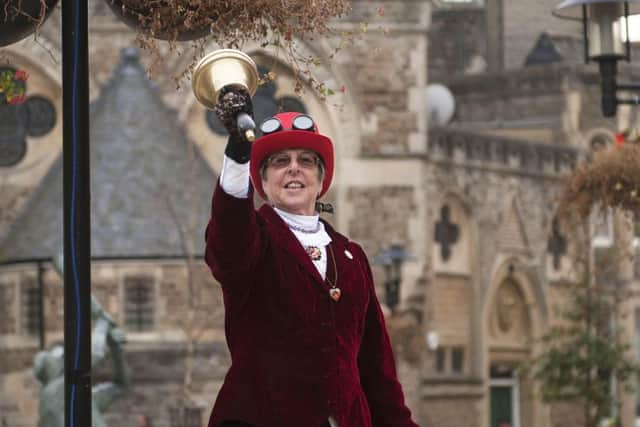 Hastings Week: 64th National Town Criers' Competition. Photo by Frank Copper. SUS-161016-135013001