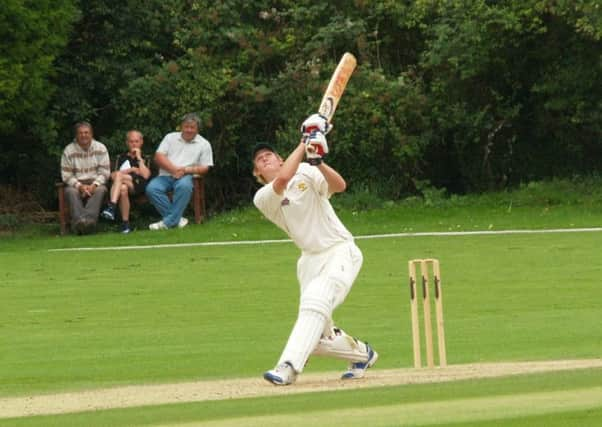 Joe Mennie in action for Haywards Heath SUS-160913-234535001