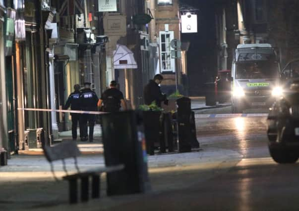 Police incident in North Street, Chichester Â©UKNIP