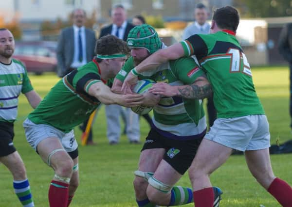 Bognor battle against Battersea in their previous home game / Picture by Tommy McMillan