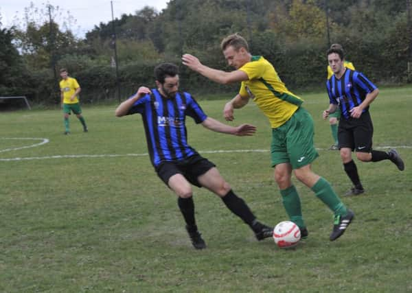 Worthing Town Leisure action from earlier this season. Picture: Simon Newstead