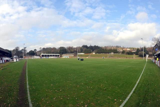 The Pilot Field, Hastings United Football Club's present home.