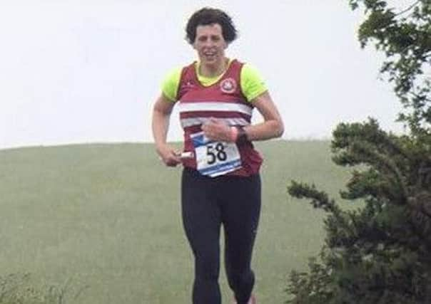 The officer tackled the run in support of the PC Nicola Hughes Memorial Fund, set up in memory of Greater Manchester Police officers Nicola Hughes and Fiona Bone, who were killed while responding to a burglary in September 2012. Picture: Sussex Police