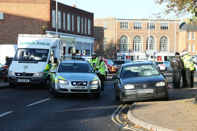 Police are advising the public to seek alternative routes. Picture: Eddie Mitchell