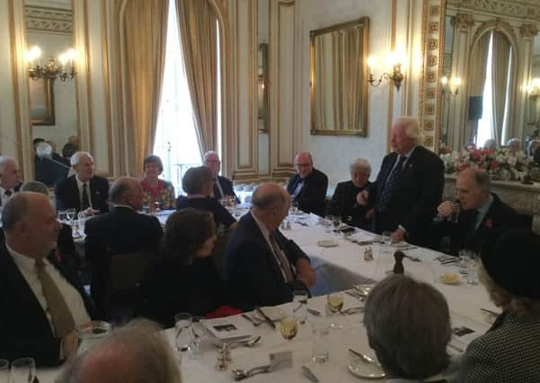 Lord Watson speaking on Churchills great speeches