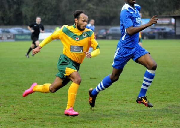 Striker Liam MacDevitt has left Horsham to join league rivals Greenwich Borough