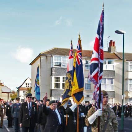 Remembrance Day in Bognor Regis. Pictures by Neil Cooper