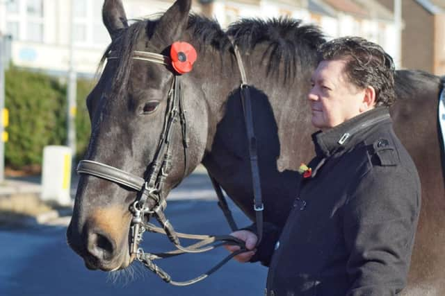 Little Common Remembrance Day 2016. Photo by Derek Canty. SUS-161114-145344001