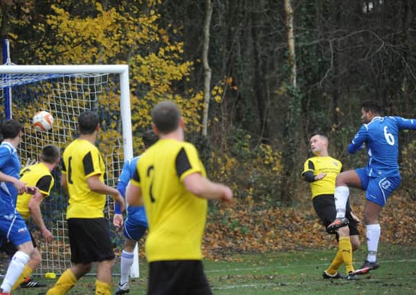 football Roffey v Old Hastonians. Pic Steve Robards  SR1634544 SUS-161127-160353001