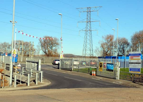 The recycling centre in Willowbrook Road, Worthing