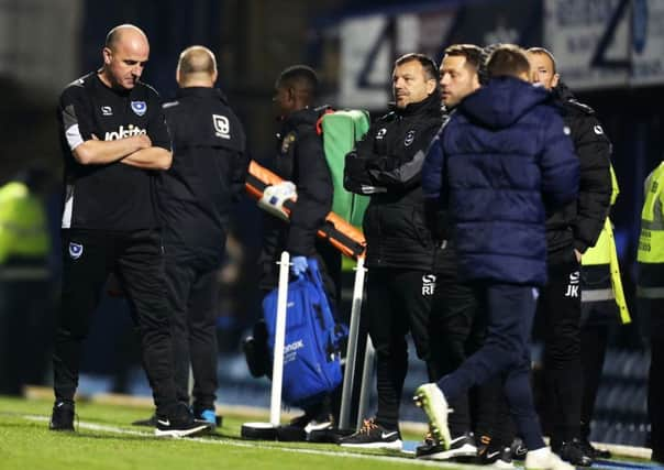 Pompey boss Paul Cook. Picture: Joe Pepler