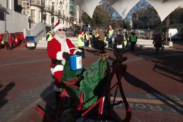 Worthing Rotary Club officially launched the Worthing town centre Christmas tree on Thursday (December 1)