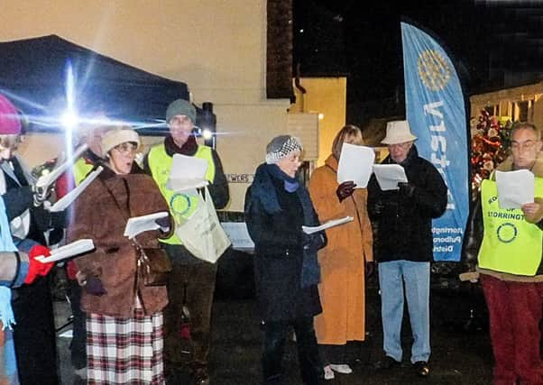 Late night shopping in Storrington. Picture: Brian Burns