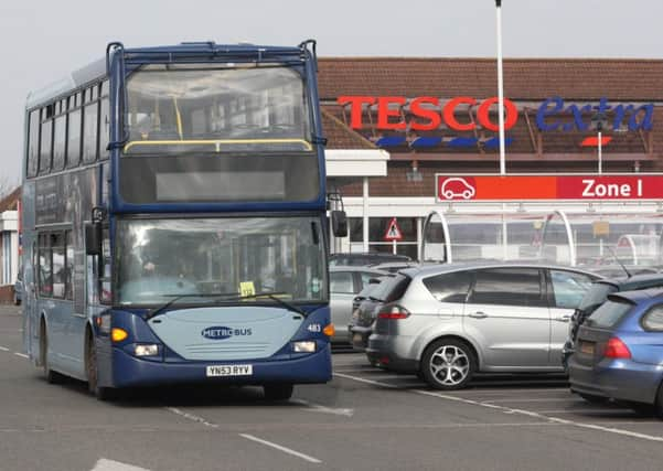 Metrobus used to run the free service before it was taken over by Compass Travel. Photo by Derek Martin ENGSUS00120120228164702