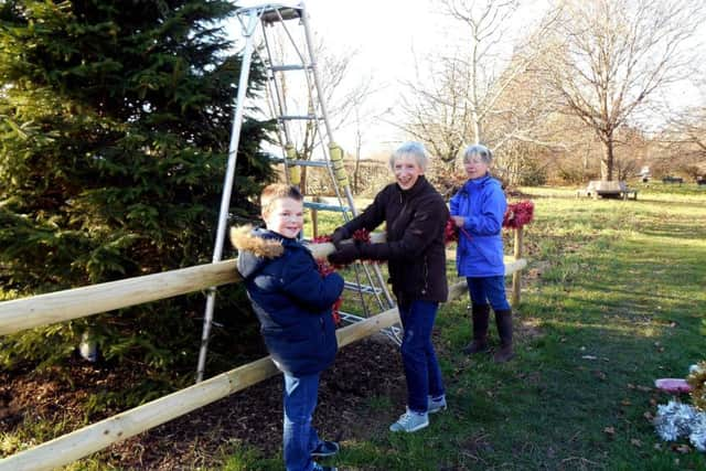 (From L to R) Kieran Turnbull, Louise Goldsmith and Stephanie Fiske