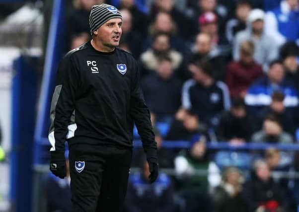 Pompey boss Paul Cook Picture: Joe Pepler