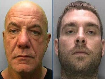 Nicholas Nolan, 64, a legal executive, of Lansdowne Road, Worthing and Liam Newman, 30, a building labourer, of Buci Crescent, Shoreham were also jailed