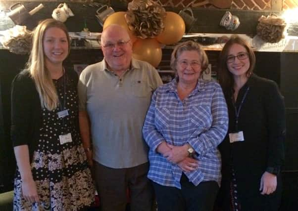 Lauren Howell, Nigel Gibbs, Mary Gibbs and Danielle Harkett