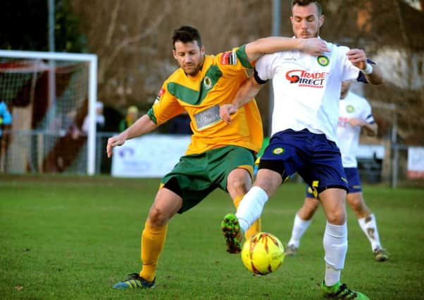 Horsham FC v Godalming FC.  26.12.16  Pic Steve Robards   SR1637390 SUS-161226-193826001