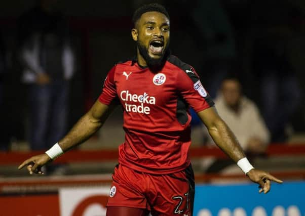 Adi Yussuf opened the scoring for Crawley