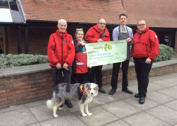 Waitrose Eastbourne had Search Dogs Sussex as on of its community matters charities in November 2016 SUS-170401-140215001