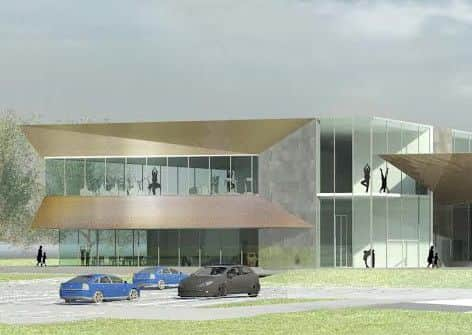 An artist's impression of the new Littlehampton leisure centre