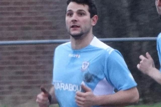 Craig McFarlane had a splendid game in the Bexhill defence. Picture courtesy Mark Killy