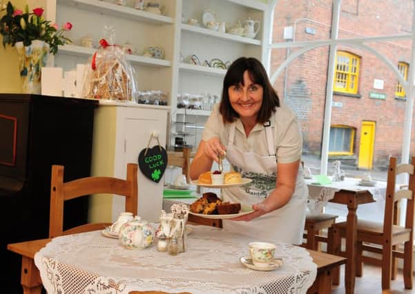 Clare Barclay in Chantilly Vintage Teas