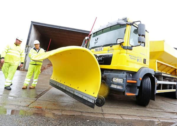 West Sussex Highways' gritter