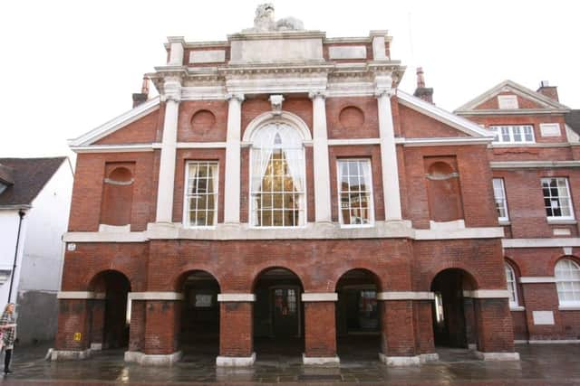 The Council House in North Street has also been restored