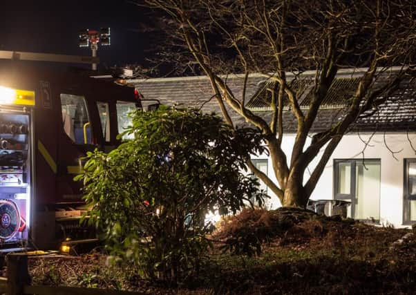 Bungalow in High Hurstwood, chimney fire, Pic: Nick Fontana