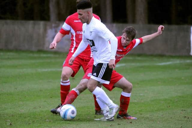 Football, Southern Combination League Premier Division: Loxwood v Crawley Down Gatwick. Pic Steve Robards  SR1700523 SUS-170116-101839001