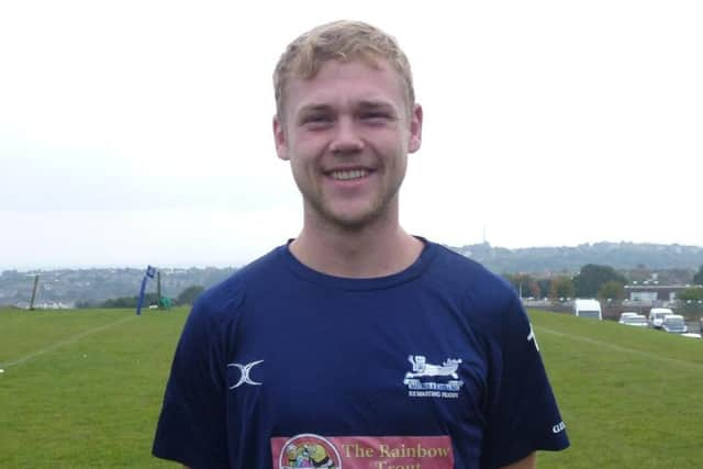 Chaz Ackerley went over for the final try during H&B's 34-3 win.