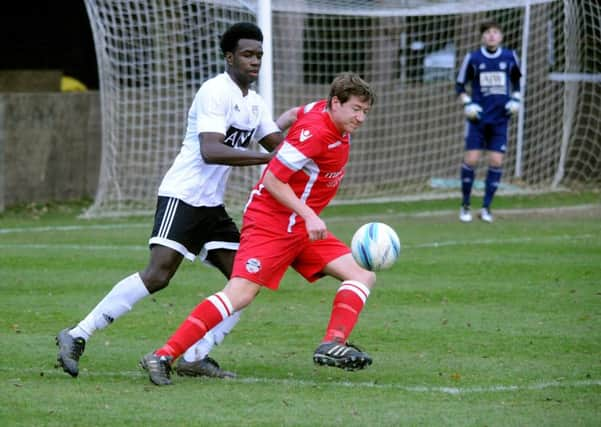 Football, Southern Combination League Premier Division: Loxwood v Crawley Down Gatwick. Pic Steve Robards  SR1700515 SUS-170116-101826001