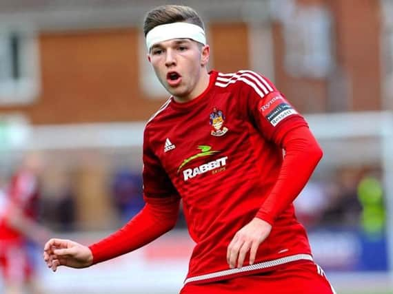 Harvey Sparks was rested for Worthing's Sussex Senior Cup clash at Eastbourne Borough. Picture: Stephen Goodger